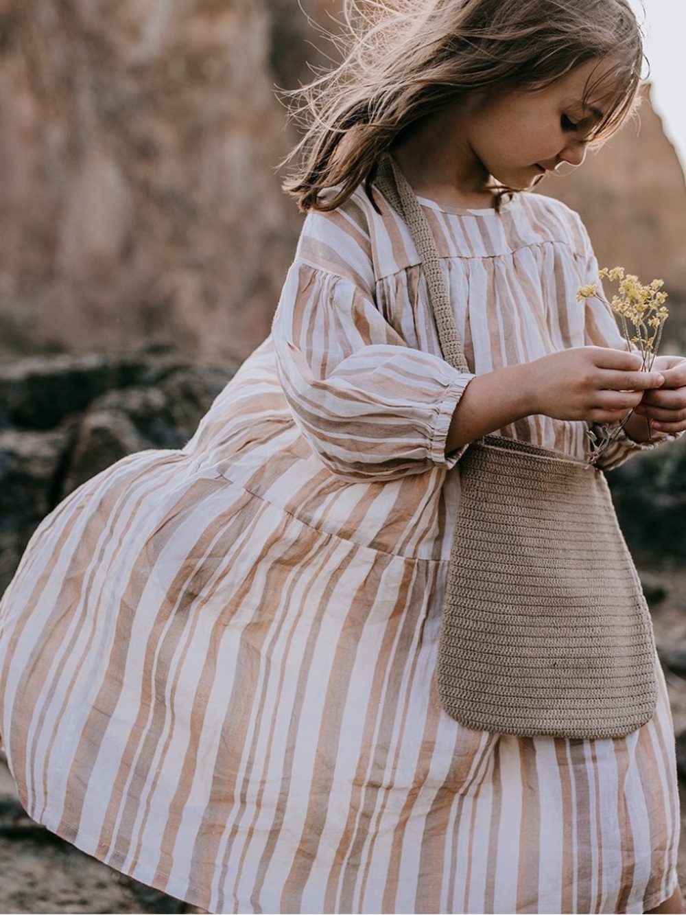 Simple Folk organic linen dress
